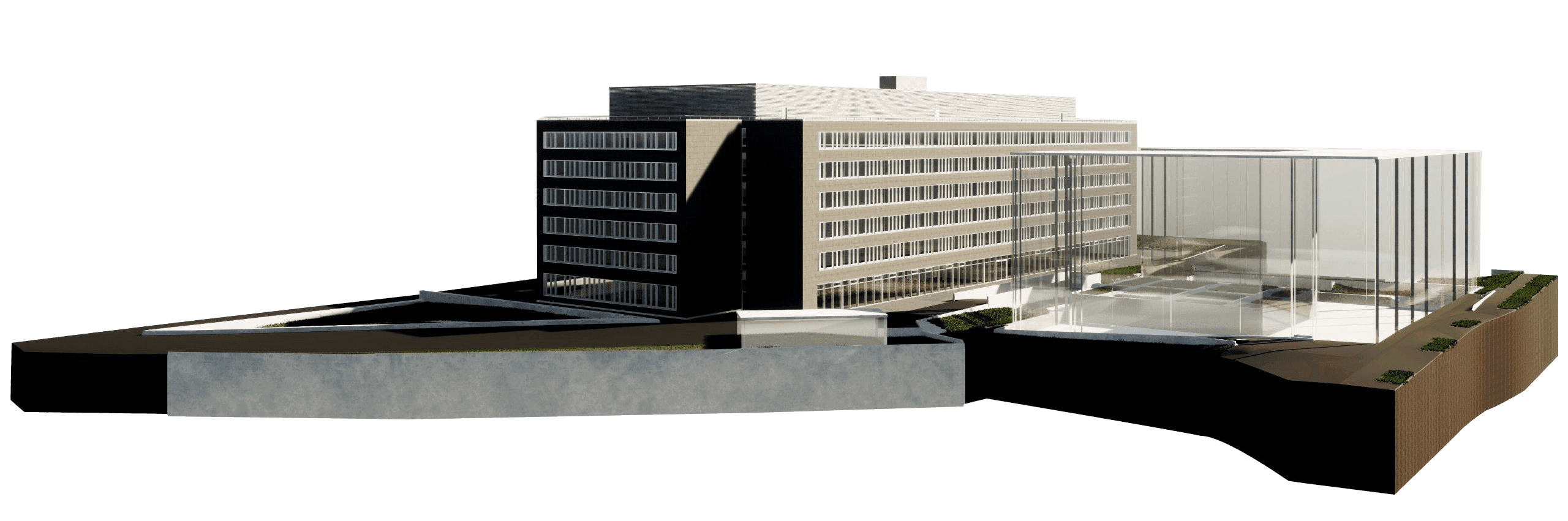 3D Digitalisierung Bürogebäude