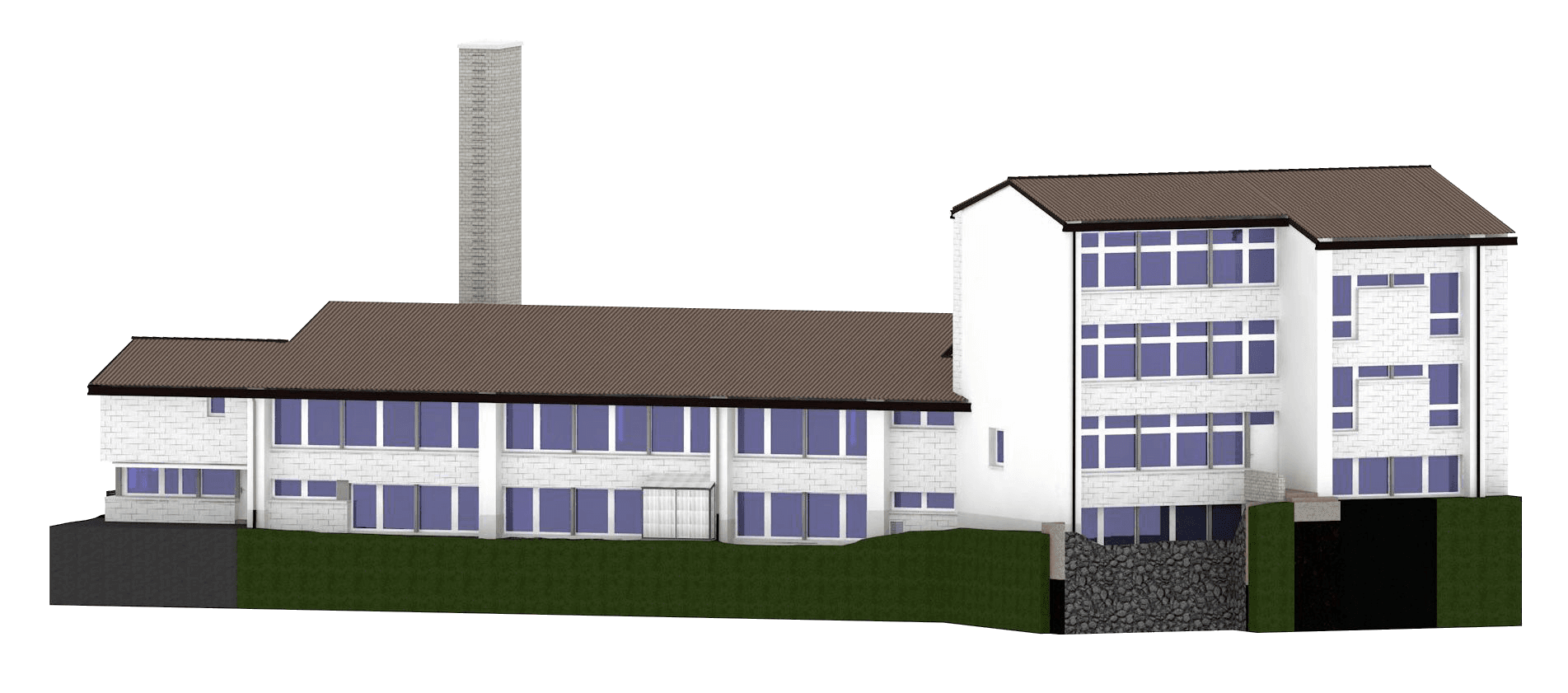3D-Vermessung Schulhaus