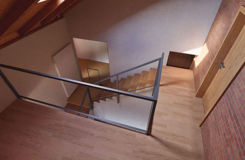 3D Modell Einfamilienhaus