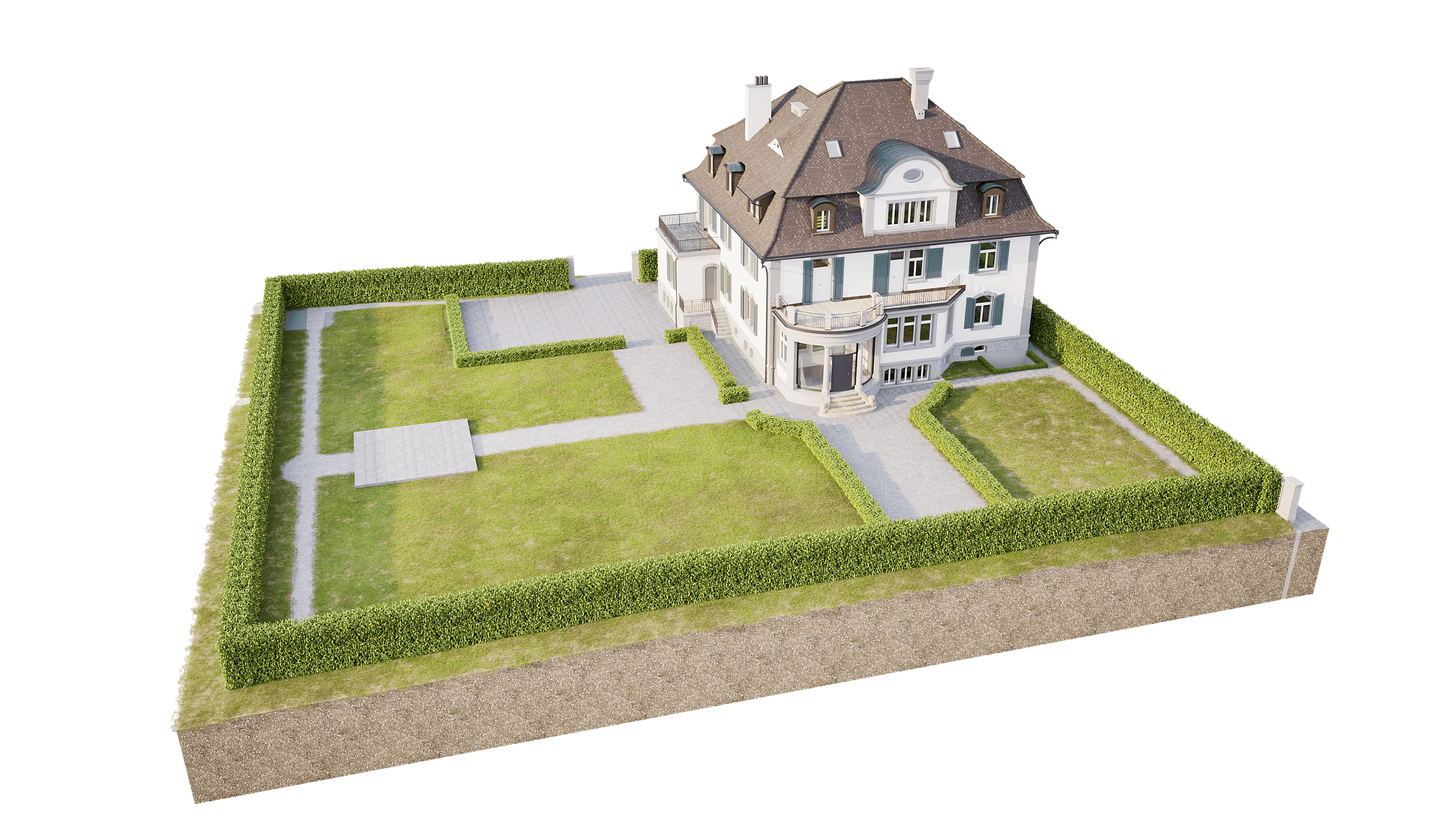 villa gebäudeaufnahme Zürich